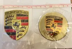 新品未使用 ポルシェ ステッカー デカール クレスト ロゴ シール エンブレム