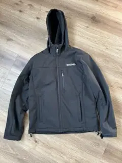 OUTDOOR フード付きジャケット 黒