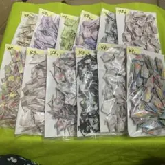 折り鶴 576羽 多色　千代紙など