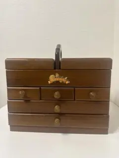 裁縫箱 木製