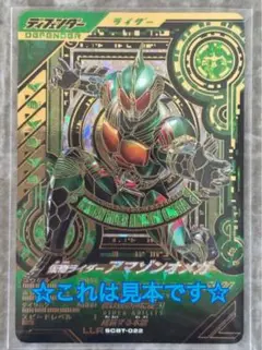 仮面ライダー アマゾンオメガ LLR シンクロデッキブースター 収録 2P