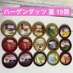 ハーゲンダッツ 蓋 期間限定 復刻 レア 15個セット