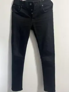 nudie geans ヌーディージーンズ ブラック W28 L32