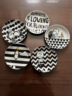 スヌーピー 皿 5枚セット PEANUTS