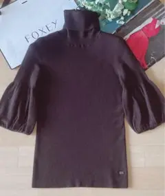 極美品!FOXEYカシミア絹ニット 40 Rene フォクシー
