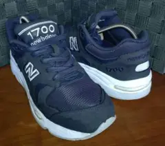 new balance 1700 ネイビー スニーカー25cmニューバランス
