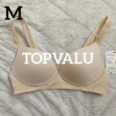 TOPVALU ブラ Mサイズ 新品 春夏 ベージュ