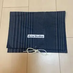 Acne Studios 巾着袋 ネイビー　巾着