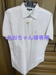 バーバリーロンドン　半袖　シャツ　L