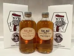 ニッカウヰスキー 蒸留所限定品 ピュアモルト レッド ・ ブラック 化粧箱付き