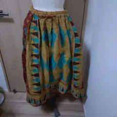 ピープルツリー✨リサイクルサリー タックスカートa