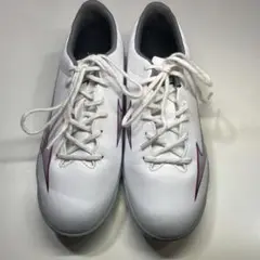 MIZUNO ALPHA ホワイト サッカーシューズ24cm