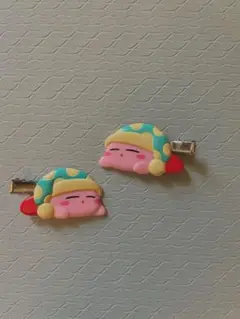 星のカービー　髪留めクリップ