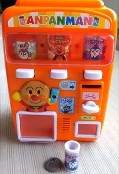 アンパンマン 自動販売機 ジュース缶付き
