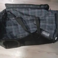 Coleman チェック柄 ボストンバッグ