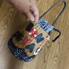 ハウス、オブ、アンリ、カゴバックミニ、