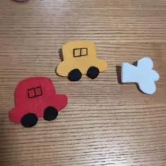 ハンドメイド207 フェルトブローチ