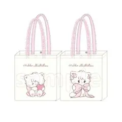 mikko illustrations マチ広トートバッグ ムース
