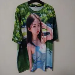 新品 XL セクシーガール 女性プリント 半袖Tシャツ エロ