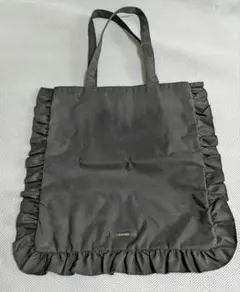 週末SALE❣glow付録 CELFORD フリル付きブラックトートバッグ
