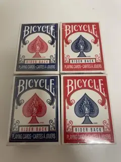 Bicycle Rider Back MINIトランプ 4個セット