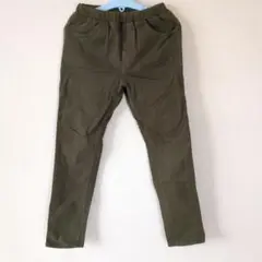 BeBe オリーブ色パンツ　140