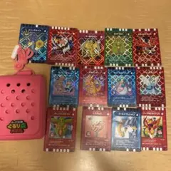 カード迷宮ぐるり森大冒険の カード12枚、ケースセット