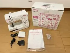 ジャノメ コンパクトミシン チャーミーキティ 電動ミシン YN-777