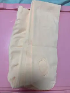 新品125-140cm 穴開きバレエタイツ L