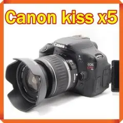 ✨ Canon EOS kiss x5 一眼レフ カメラ スマホ転送 キヤノン