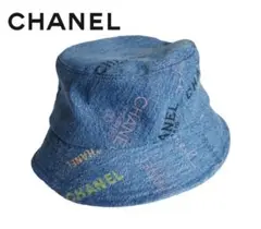 新品 CHANEL シャネル バケットハット デニム ハット 22SS 一点物
