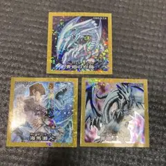 遊戯王　シール　海馬瀬人　ブルーアイズ・ホワイトドラゴン　セブン　セブンイレブン