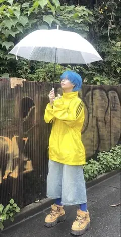 サッカーウィンドブレイカー　りんくん着用