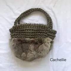 Cachellie カシェリエ ファー付き バッグ