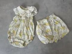 テータテート ロンパース 70cm ボトムス90cm セット