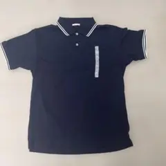 GU ドライポロシャツ　ネイビー　Mサイズ