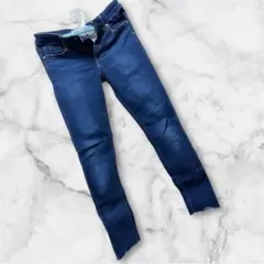 UNIQLO JEANS ウルトラストレッチ スキニーデニム ブルー 25インチ