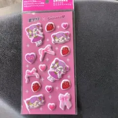 2個なら400円☆明治×しなこオリジナルぷにぷにシール非売品