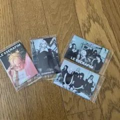 LE SSERAFIM シール　ウエハース 4枚セット