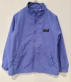 ▲美品 デビロック キッズ 長袖 ジップアップ ジャケット 無地 ナイロン120