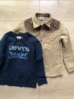 2点セット！120cm 格安なLevi's長袖　おまけ付き！