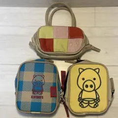 ⭐︎未使用品⭐︎ドラッグストアーズ　化粧ポーチ　3点セット