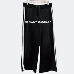 BROWNY STANDARD/ワイドパンツ/サイドストライプ ジャージ2936