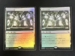 MTG 草萌ゆる玄関/Lush Portico JP foil 2枚組