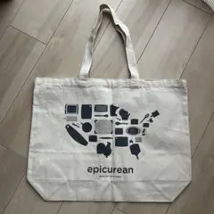 [新品•未使用] エピキュリアン　エコバッグ　(大きめ)