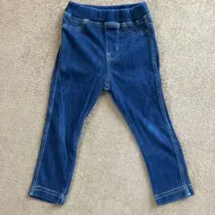 デニムブルー パンツ　80センチ