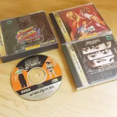 SEGASATURN 格闘ゲーム　4個セット【ジャンク】