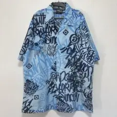 SOUTH POLE グラフィティ 半袖シャツ XL
