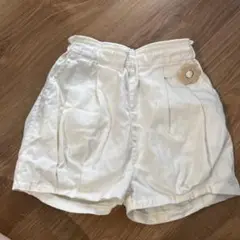 petit main ショートパンツ 120 ホワイト
