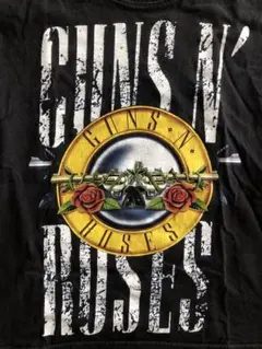 ガンズ アンド ローゼズ GUNS N' ROSES ブラックTシャツ